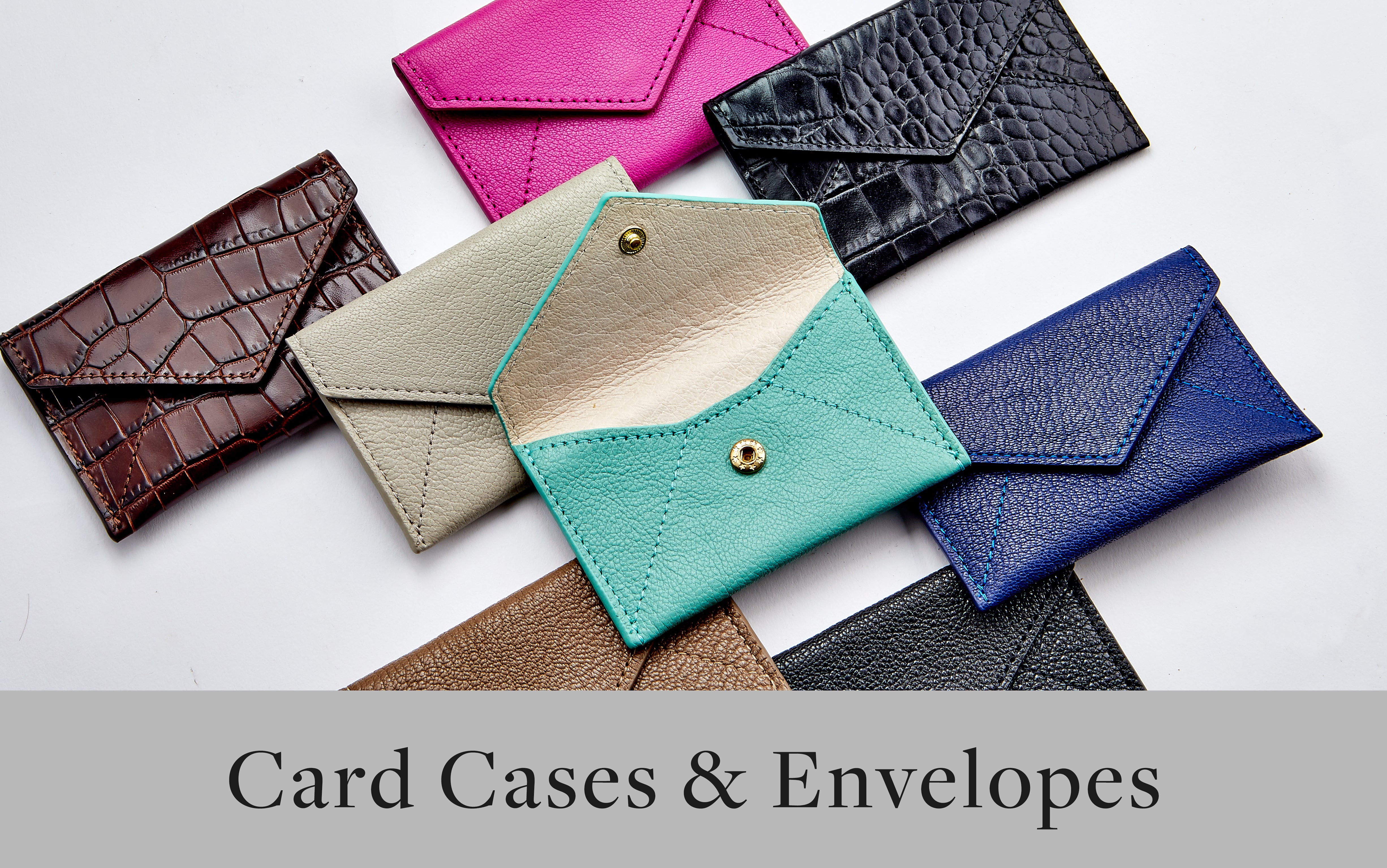 Leather Card Cases & Envelopes – Graphic Image