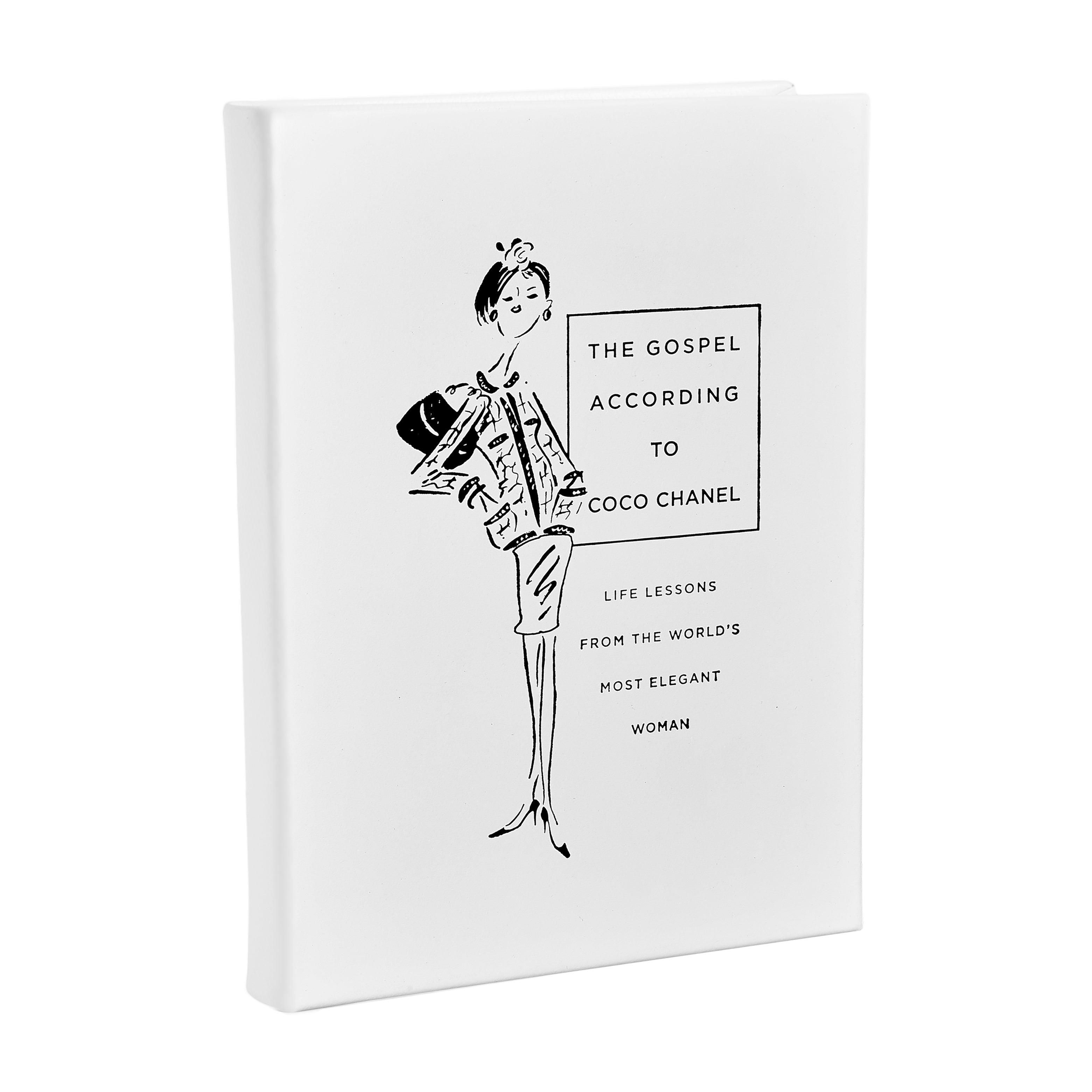 The Gospel According to Coco Chanel | White Bonded Leather