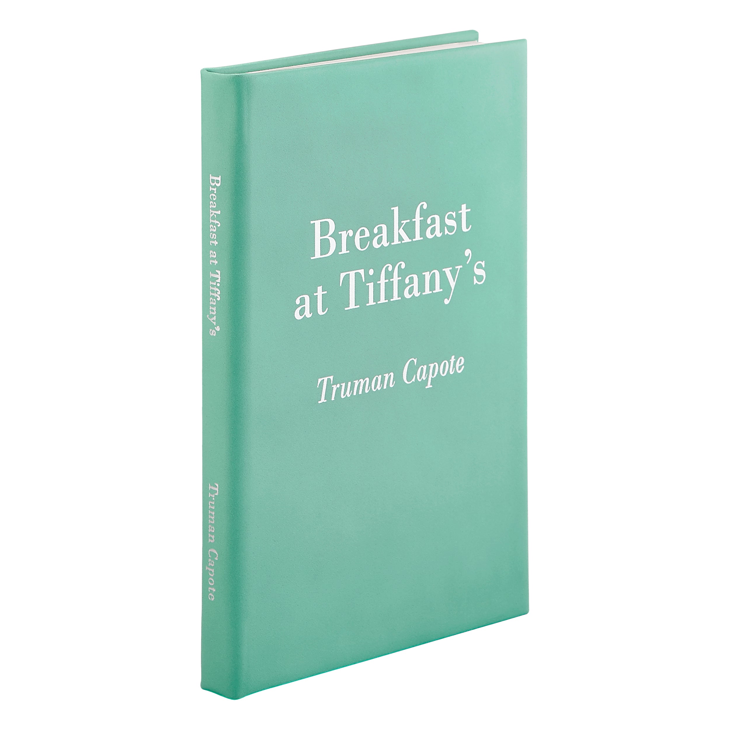 Breakfast at Tiffany's | Robin's Egg Blue Bonded Leather – Graphic