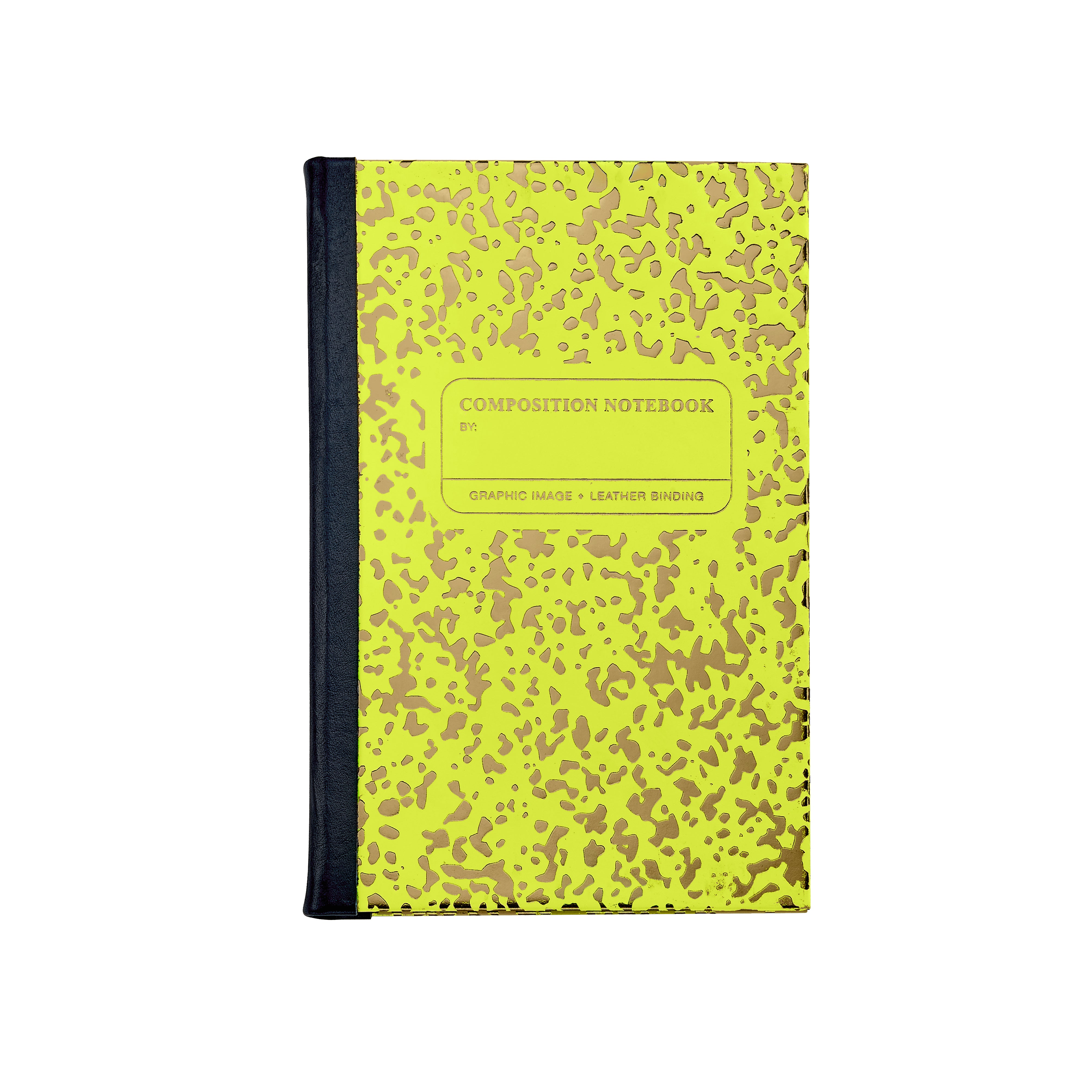 Composition Notebook | Neon Yellow/Gold – Graphic Image