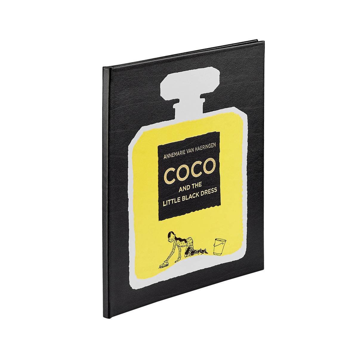 Graphic Image Coco and the Little Black Dress Leather Bound Book Graphic Image Coco and the Little Black Dress Leather Bound Book