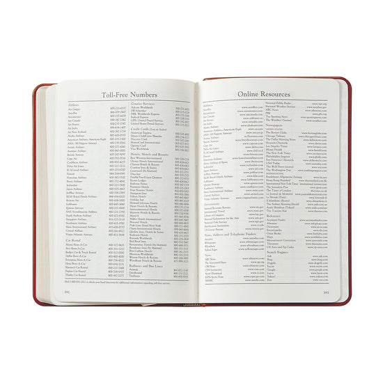 2026 Daily Journal Planner Black Traditional Leather Graphic Image
