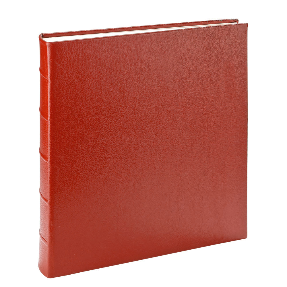 Large Bound Album | Red Pebble Grain Leather