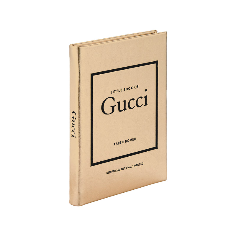 The Little Book of Gucci  Gold Metallic Goatskin Leather – Graphic Image