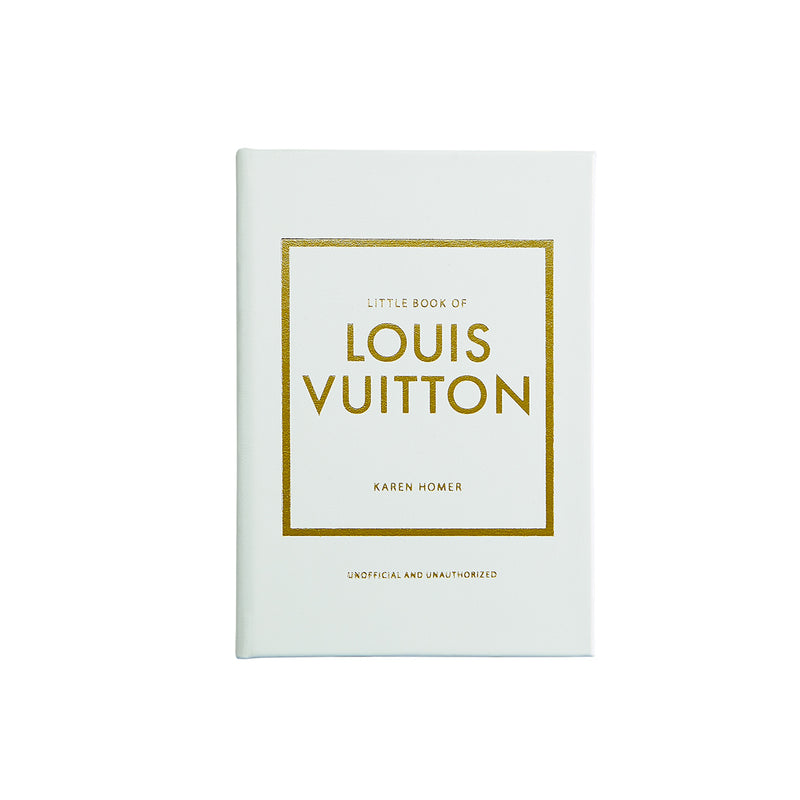 little book of louis vuitton leather-bound book