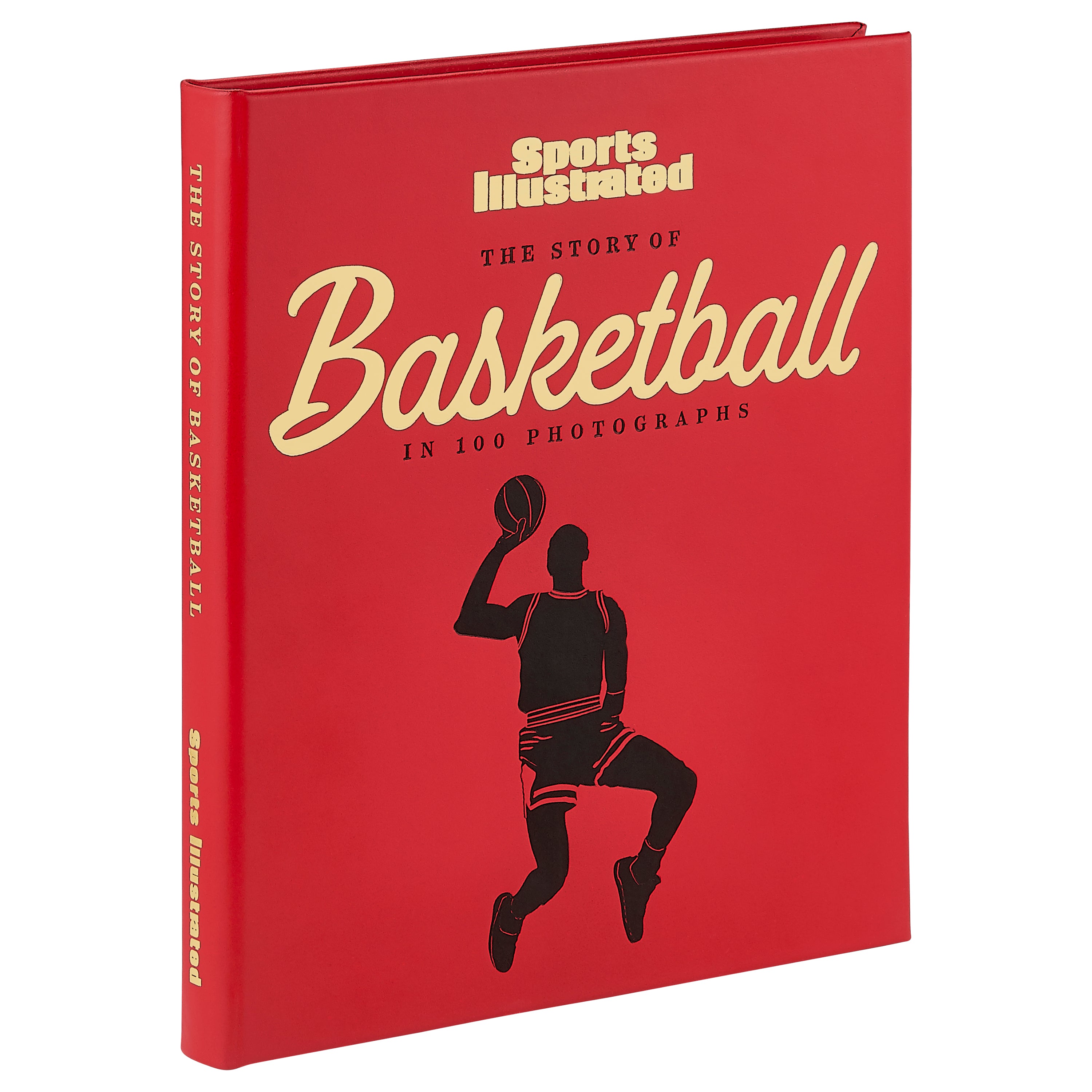 The Story of Basketball | Red Bonded Leather – Graphic Image