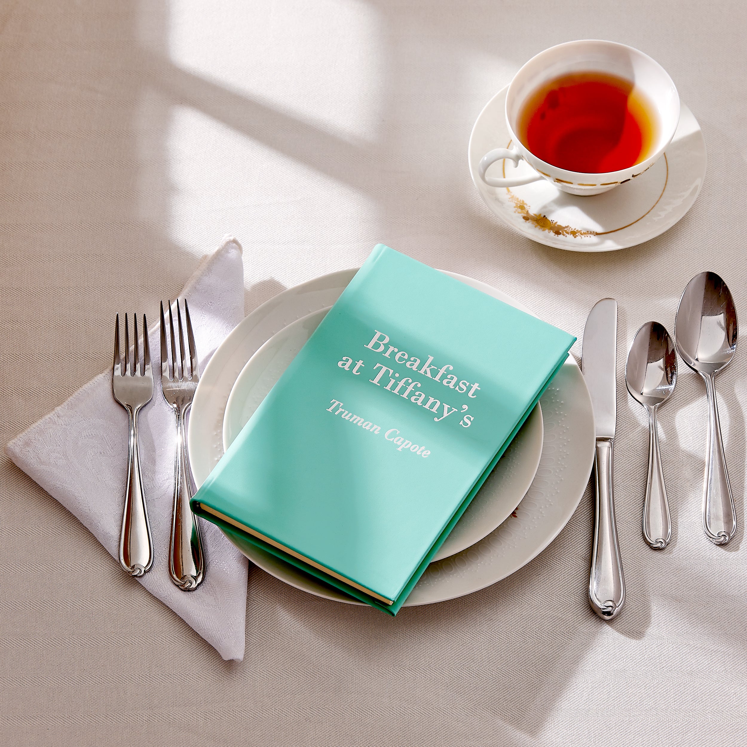 Breakfast at Tiffany's | Robin's Egg Blue Bonded Leather – Graphic