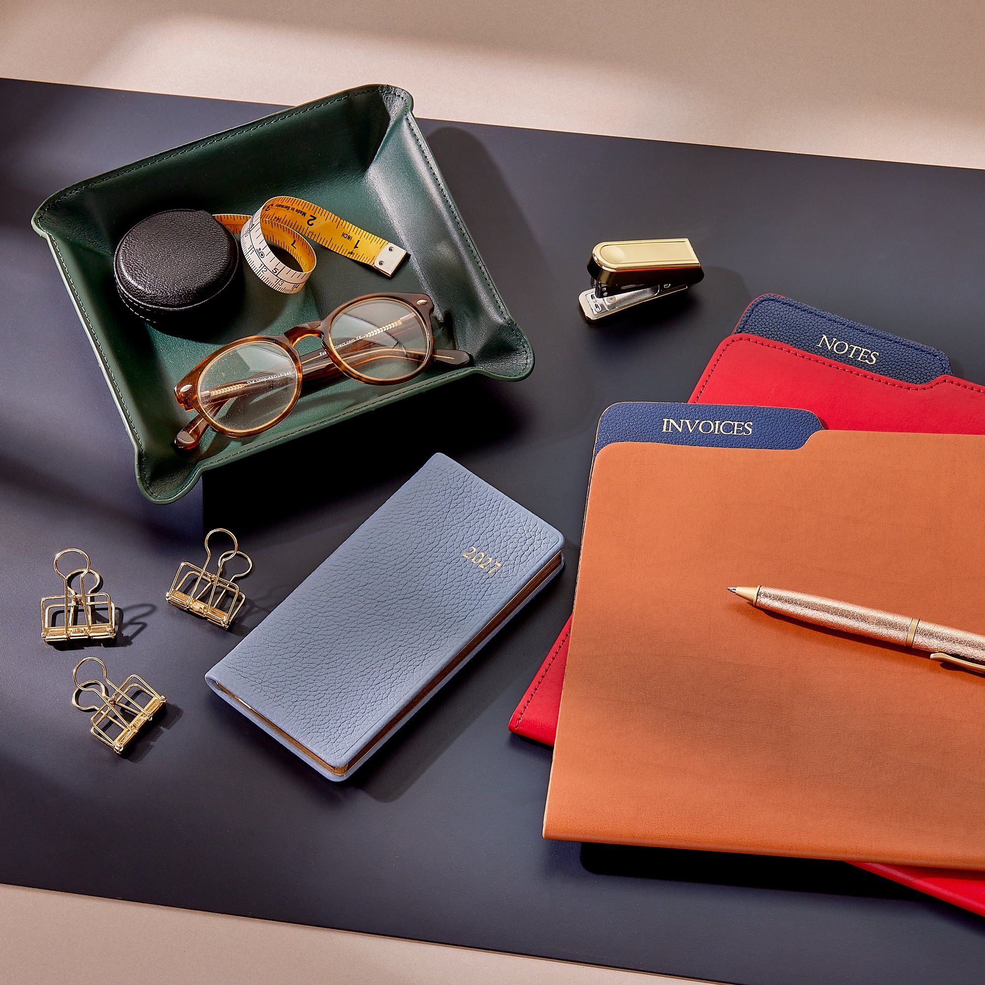 Leather Desk Accessories