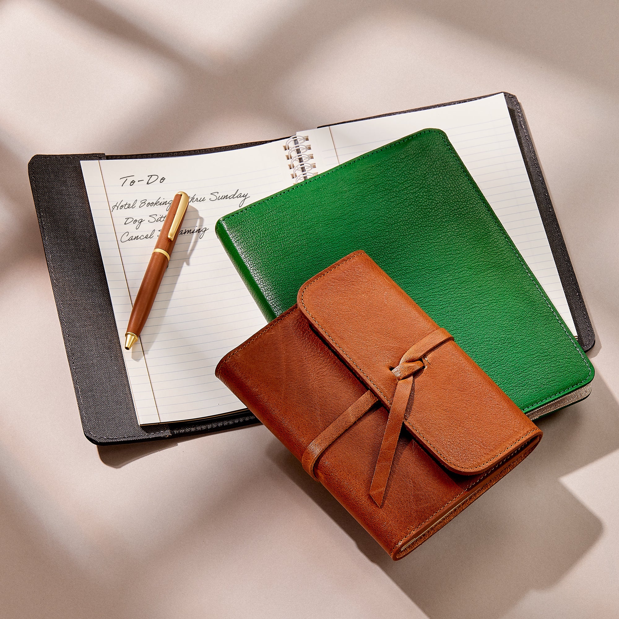 Leather Refillable Notebooks