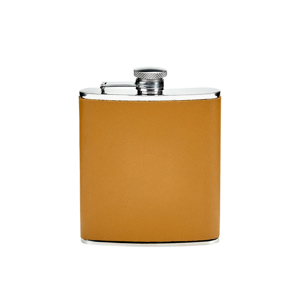 6 oz Leather Wrapped Flask