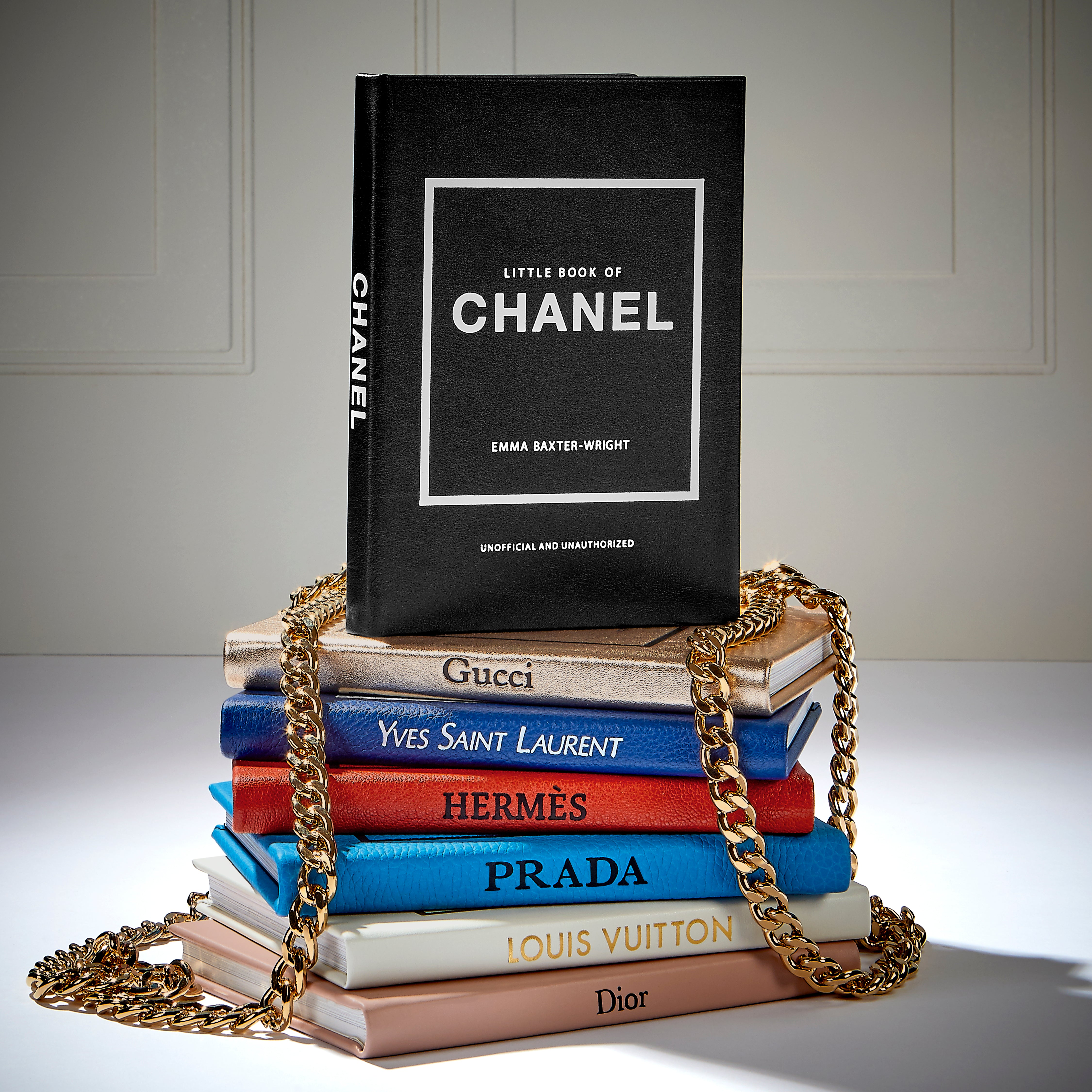 Little Book of Chanel Black Traditional Leather Graphic Image