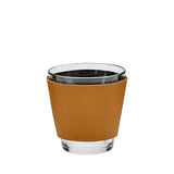 Leather Wrapped Glass Set