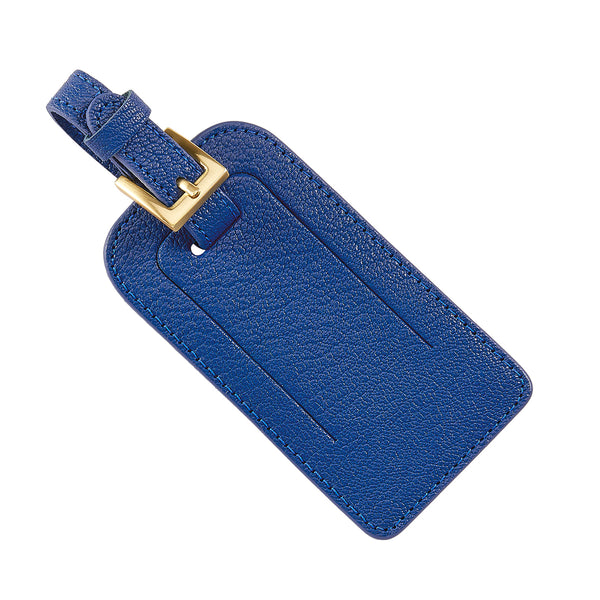 Luggage Tag | Royal Goatskin Leather – Graphic Image