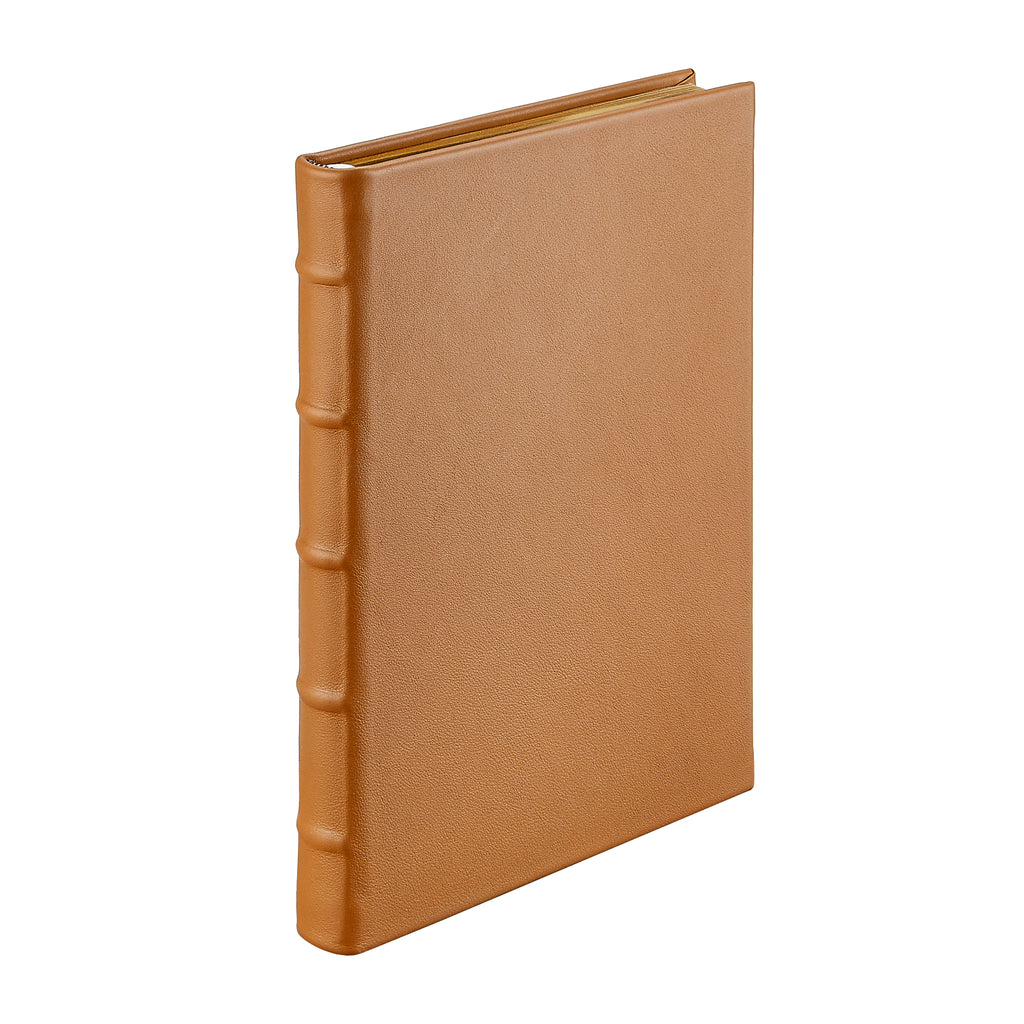 World Travel Journal  British Tan Traditional Leather – Graphic Image