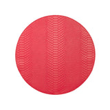 Leather Round Placemats - Set of 2
