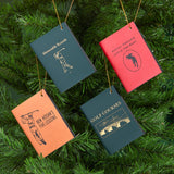 Mini Leather Ornaments: The Golfer