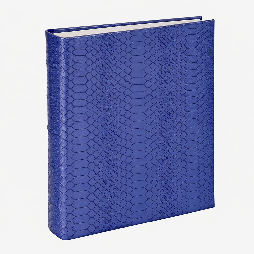 Large 3-Ring Clear Pocket Album Ocean Python