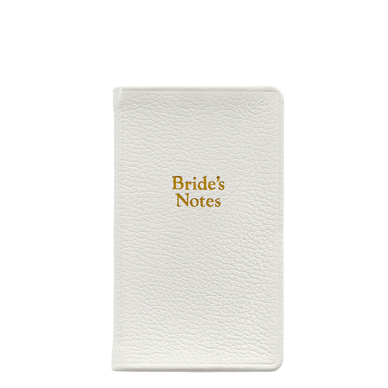 Bride's Notes