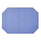 Leather Rectangle Placemats - Set of 2  Wisteria