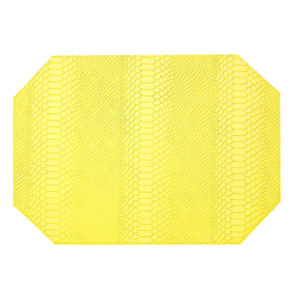Leather Rectangle Placemats - Set of 2