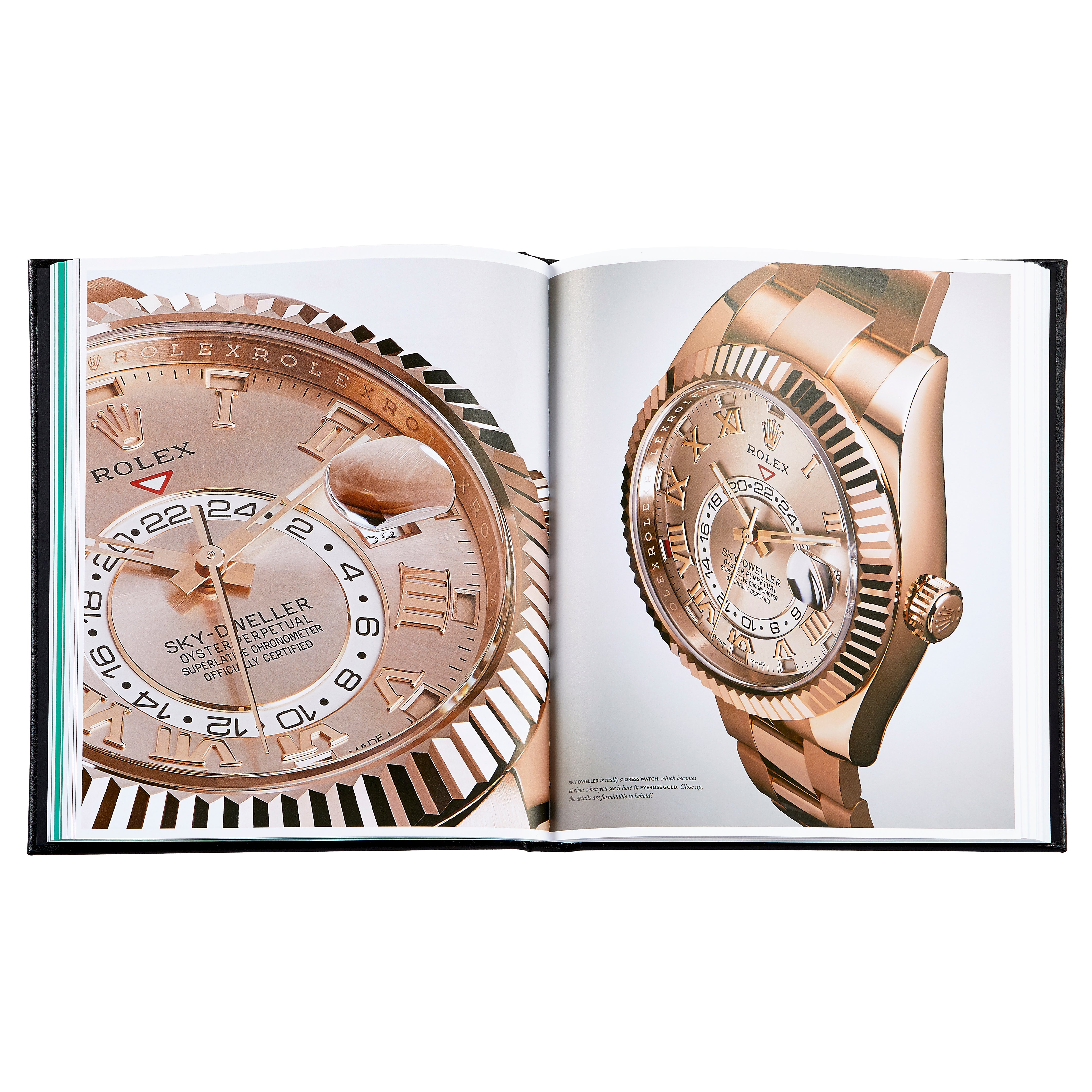 The Book of Rolex | Black Bonded Leather – Graphic Image