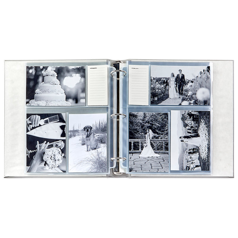 Large Clear Pocket 3-Ring Album