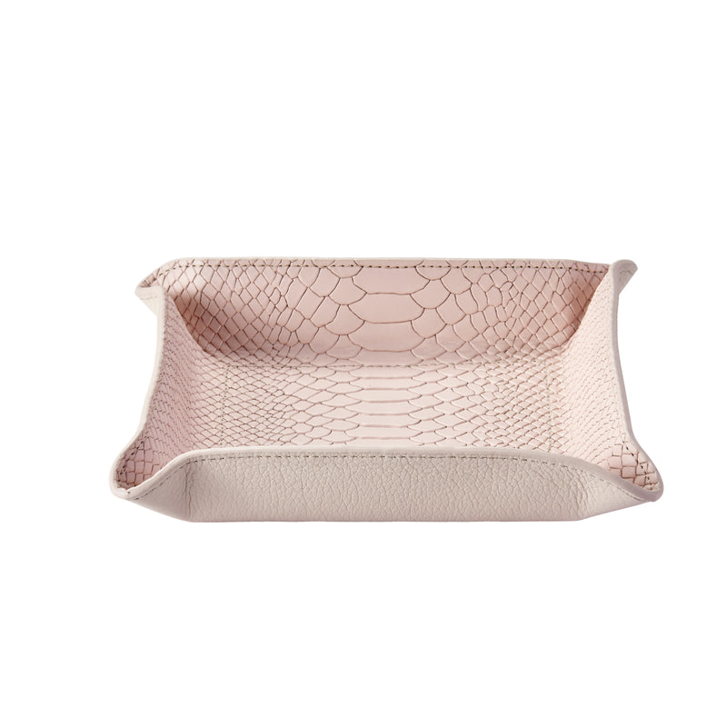 Medium Leather Catchall Tray