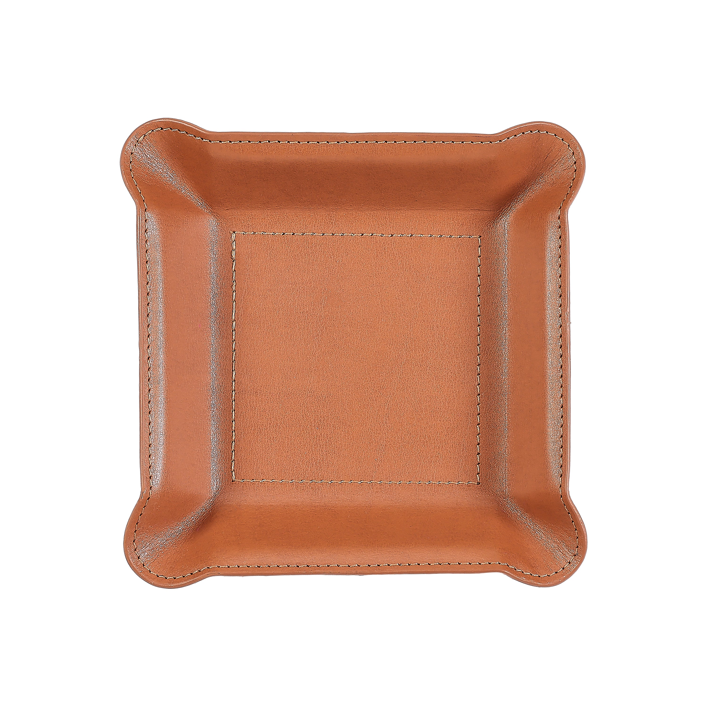Small Leather Valet Tray