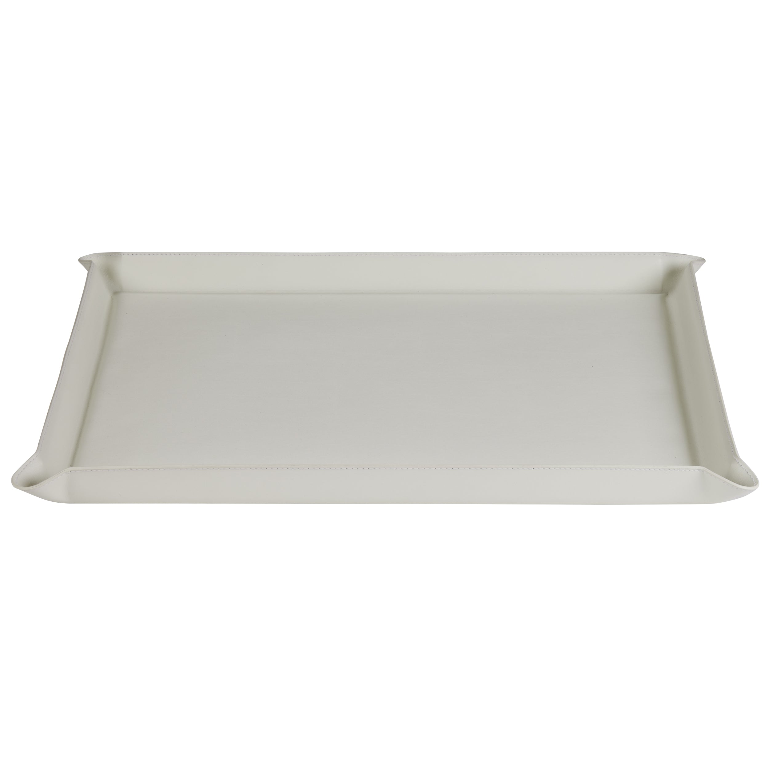 Grande Leather Ottoman Tray