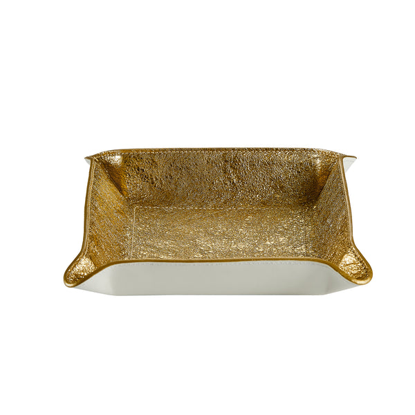 Medium Leather Catchall Tray