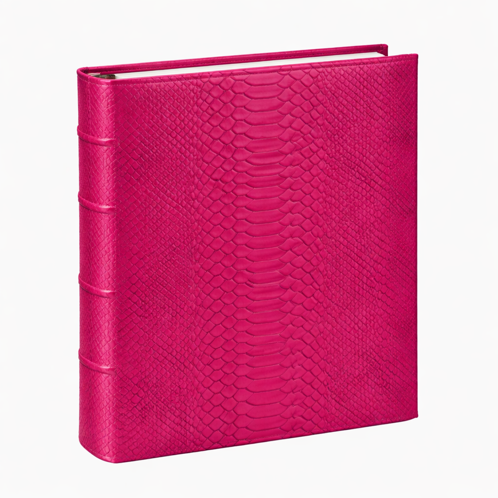 Medium 4-Ring Clear Pocket Album Azalea Python