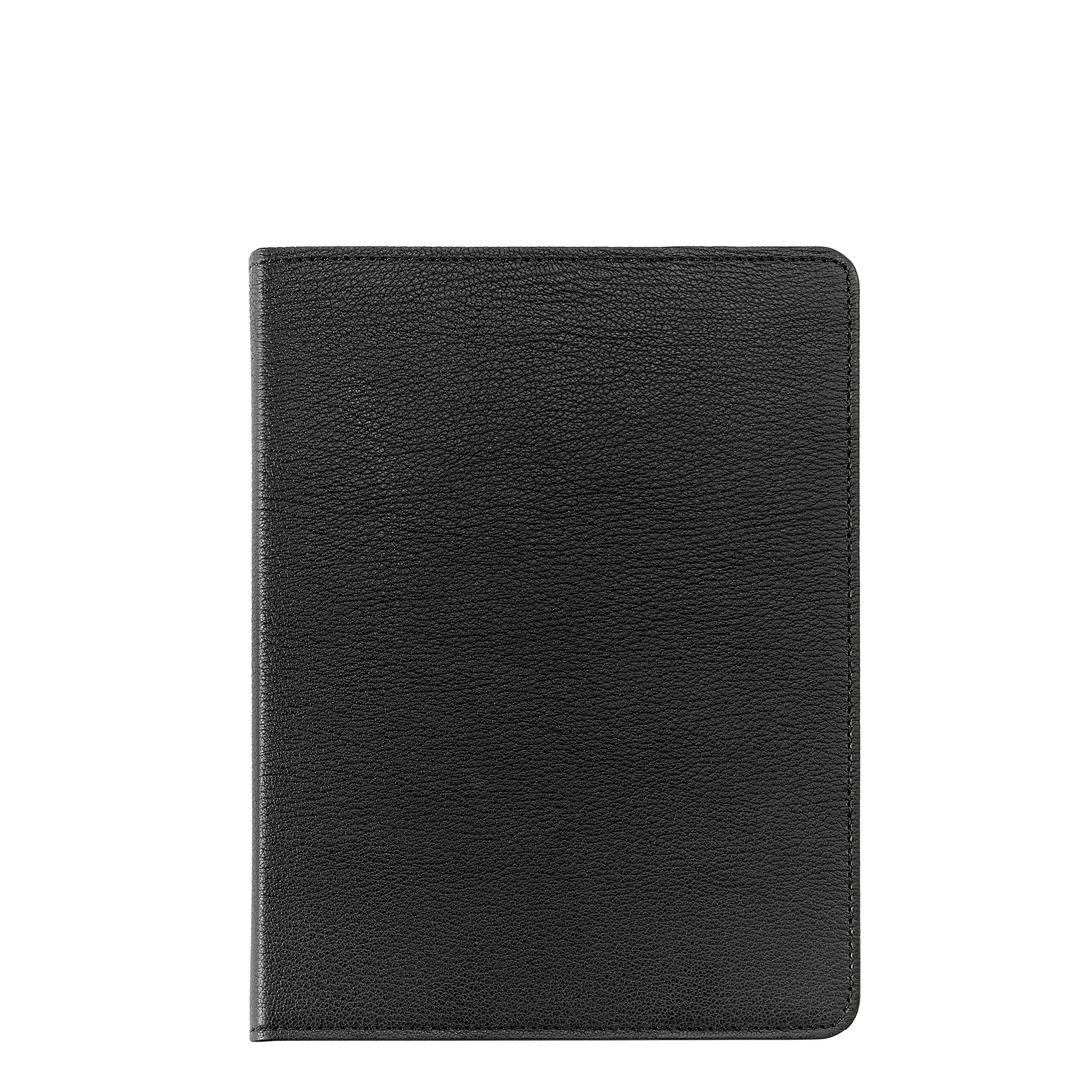 7" x 9" Flexible Cover Journal Black Goatskin