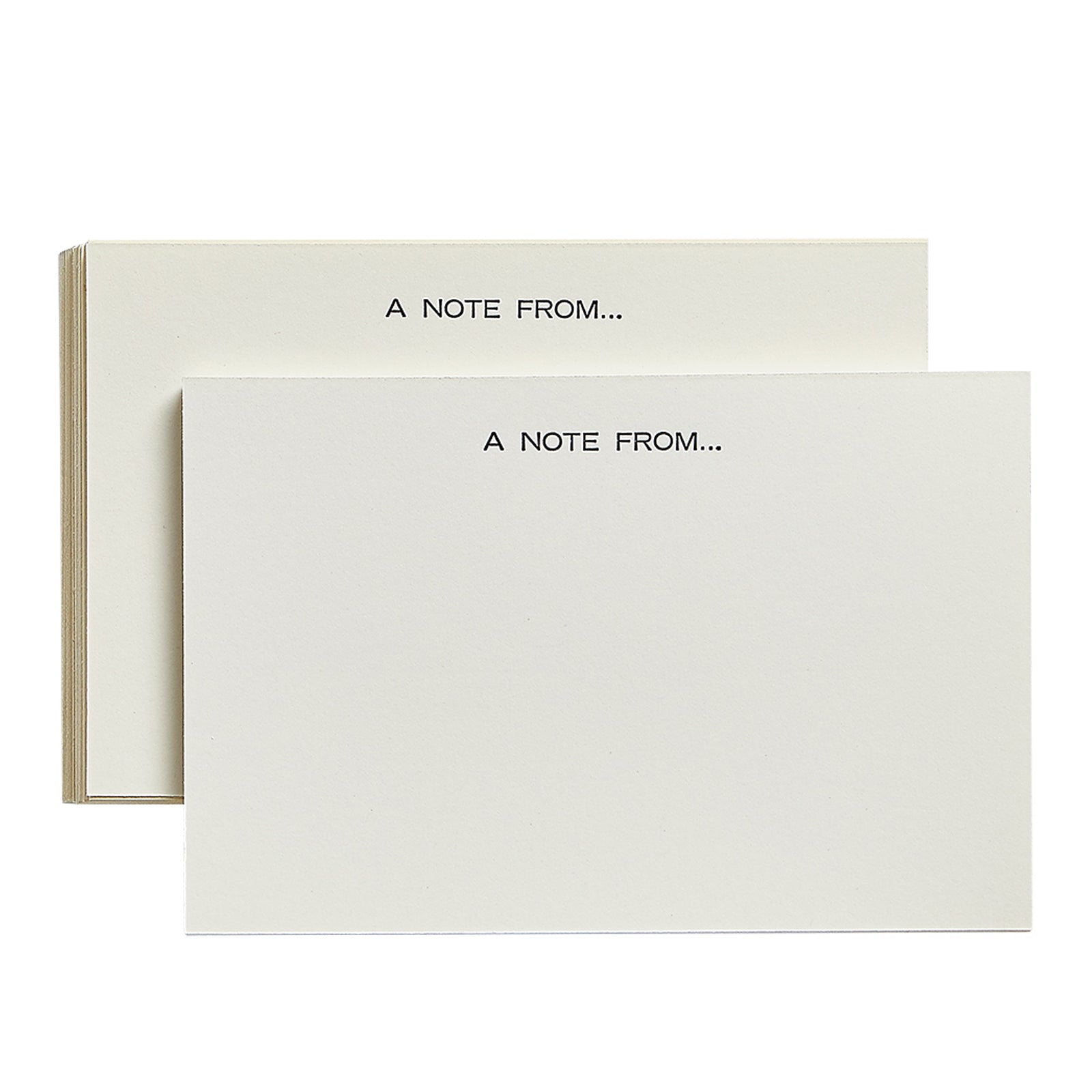 Letterpress Notecard Sets – Graphic Image