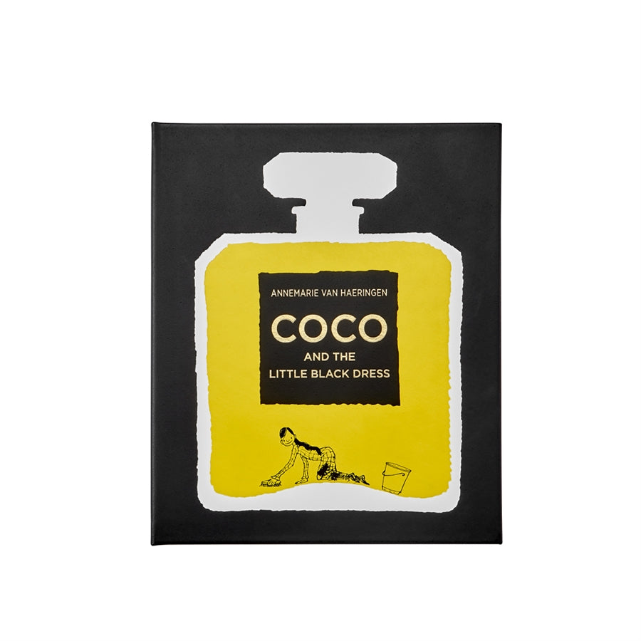 Graphic Image Coco and the Little Black Dress Leather Bound Book Graphic Image Coco and the Little Black Dress Leather Bound Book