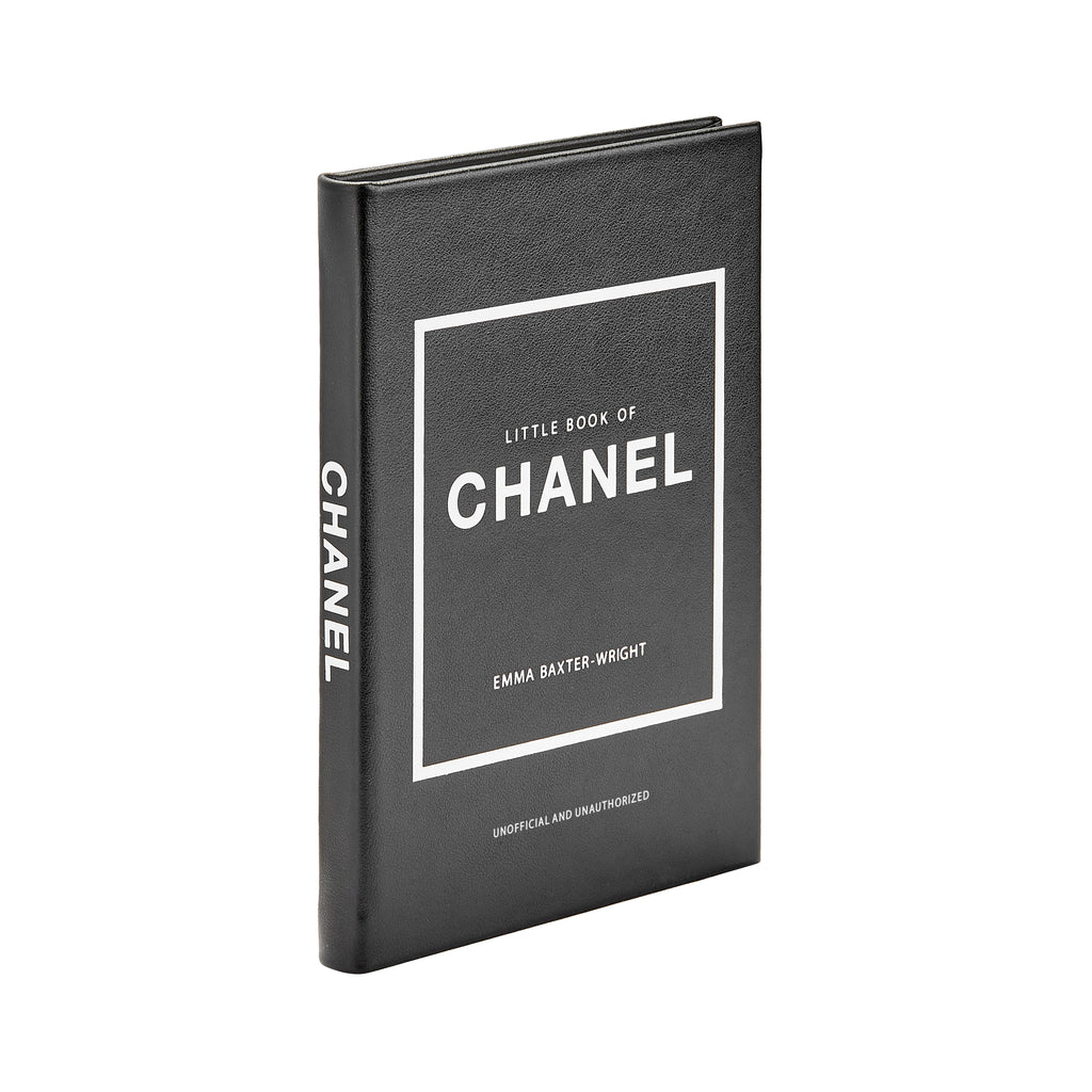 Little Book of Chanel  Black Traditional Leather – Graphic Image