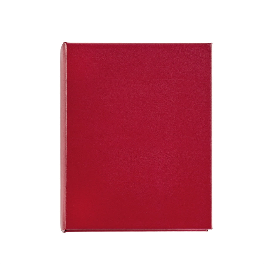 Desk Address Book Desk Address Book | Red Traditional Leather – Graphic Image