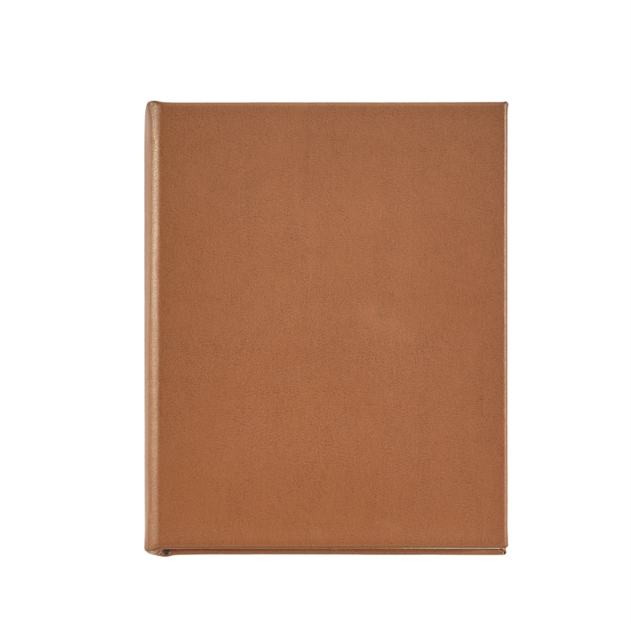 Desk Address Book Desk Address Book | Tan Traditional Leather – Graphic Image