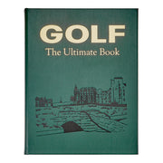 GOLF COURSES BOOK- GREEN LEATHER main image 1