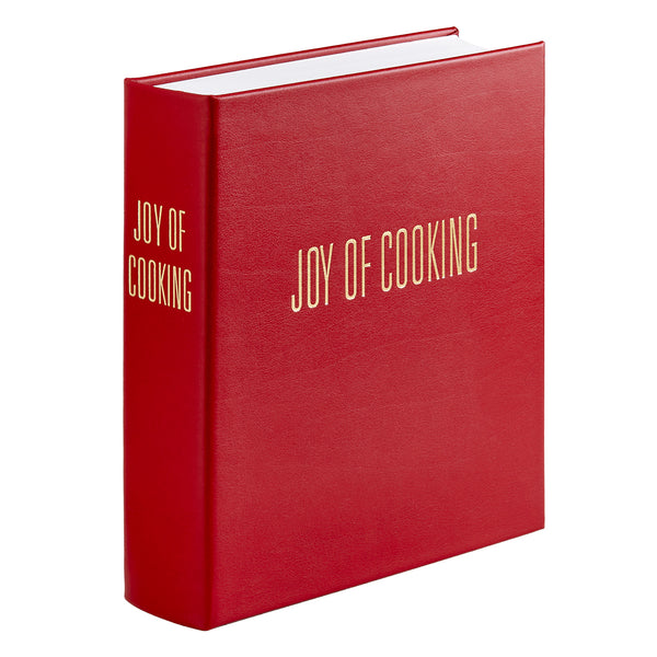 Joy of Cooking | Red Bonded Leather – Graphic Image