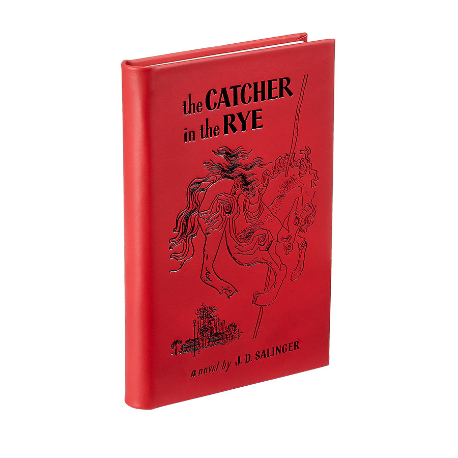 The Catcher In The Rye  Red Bonded Leather – Graphic Image