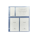 4 x 6 Large Clear Pocket Album Refill